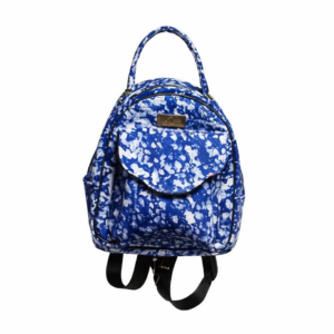 African Jungle bag - blue & white