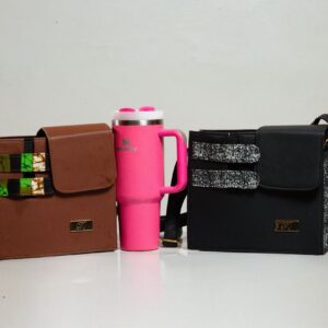 Shoulder bag (brown)